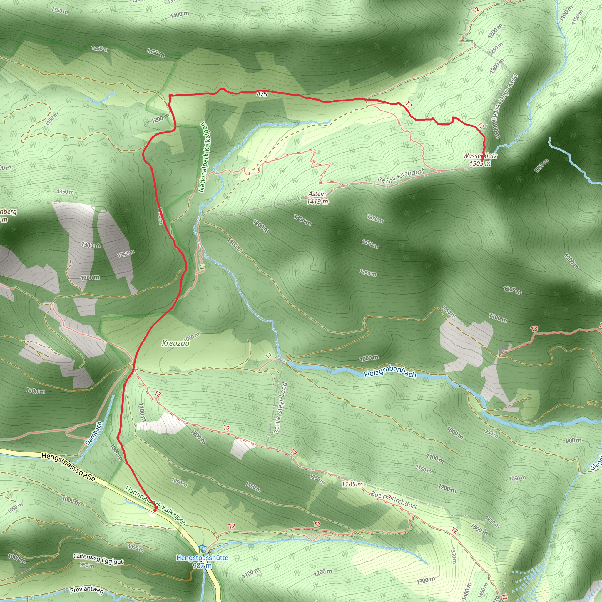 Wasserklotz mobile static map
