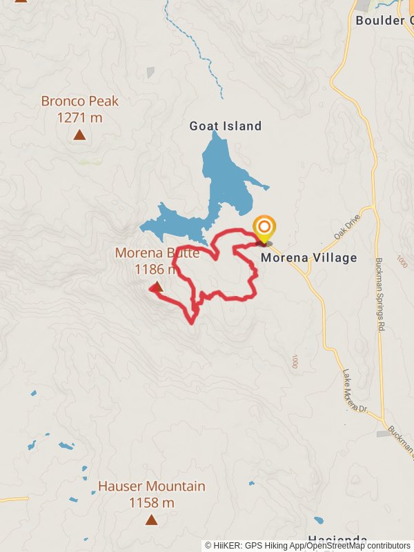 Morena Butte and Pacific Crest Loop Trail