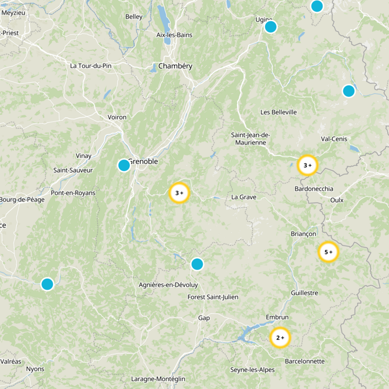 Le Bourg-d'Oisans Static Map