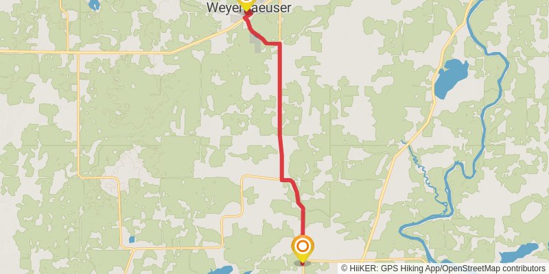 Ice Age National Scenic Trail stage 11 Map