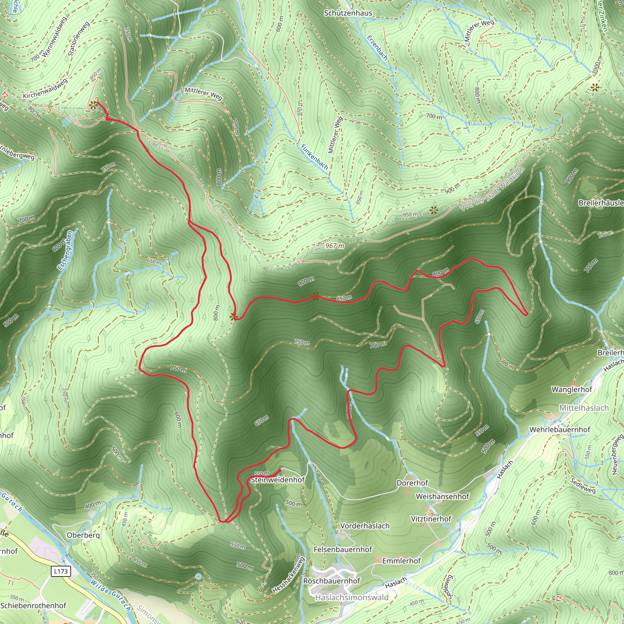 Hoernleberg via Elme - Am Hoernlepfad mobile static map