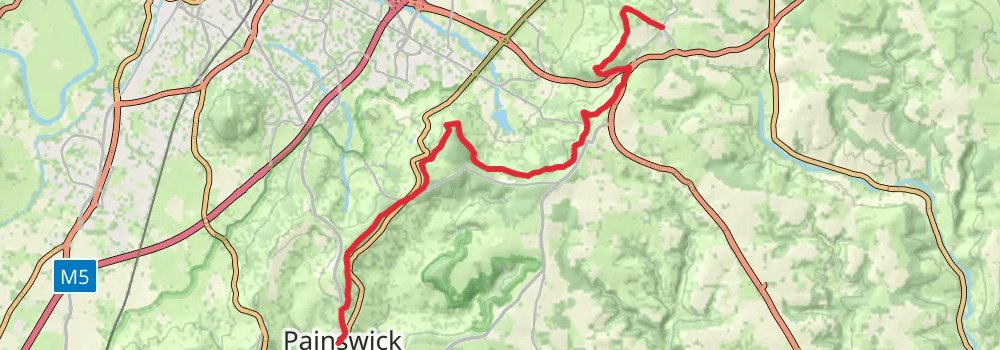 Cotswold Way stage 4 Map