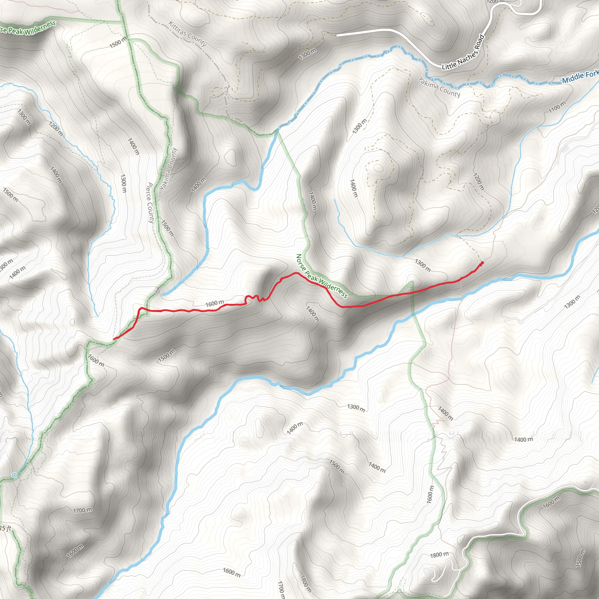 Louisiana Saddle Trail mobile static map