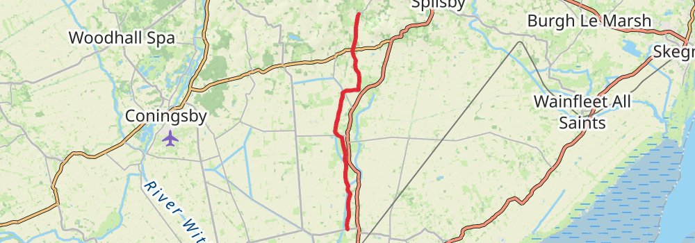 Greenwich Meridian Trail stage 16 Map