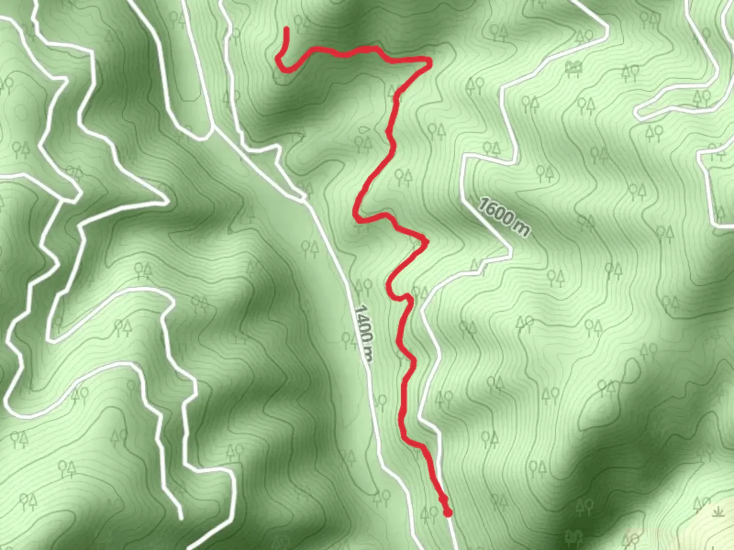 An image depicting the trail Eastside Piquett Trail and its surrounding area.
