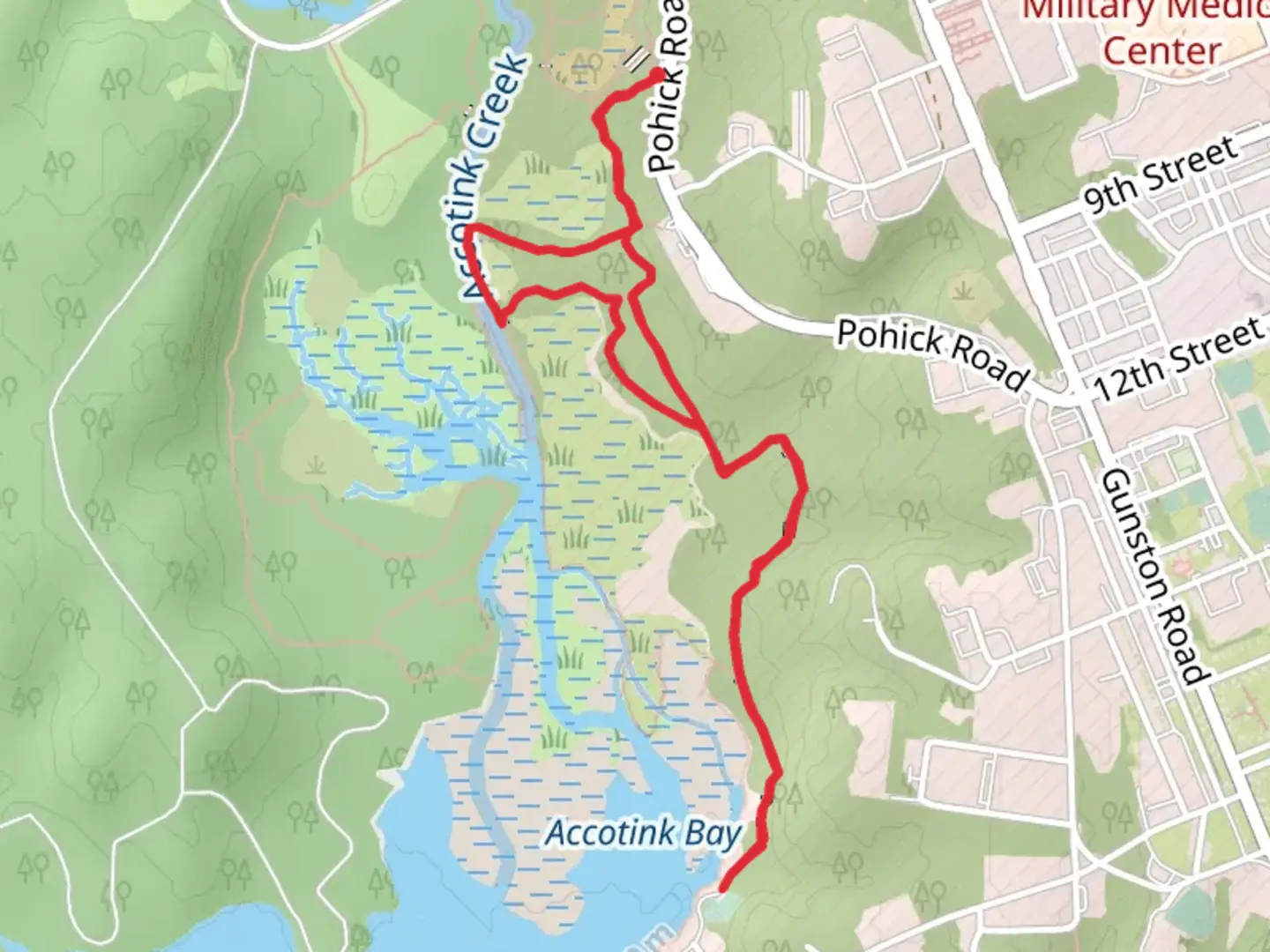 An image depicting the trail Beaver Pond and Basin Loop Trail and its surrounding area.