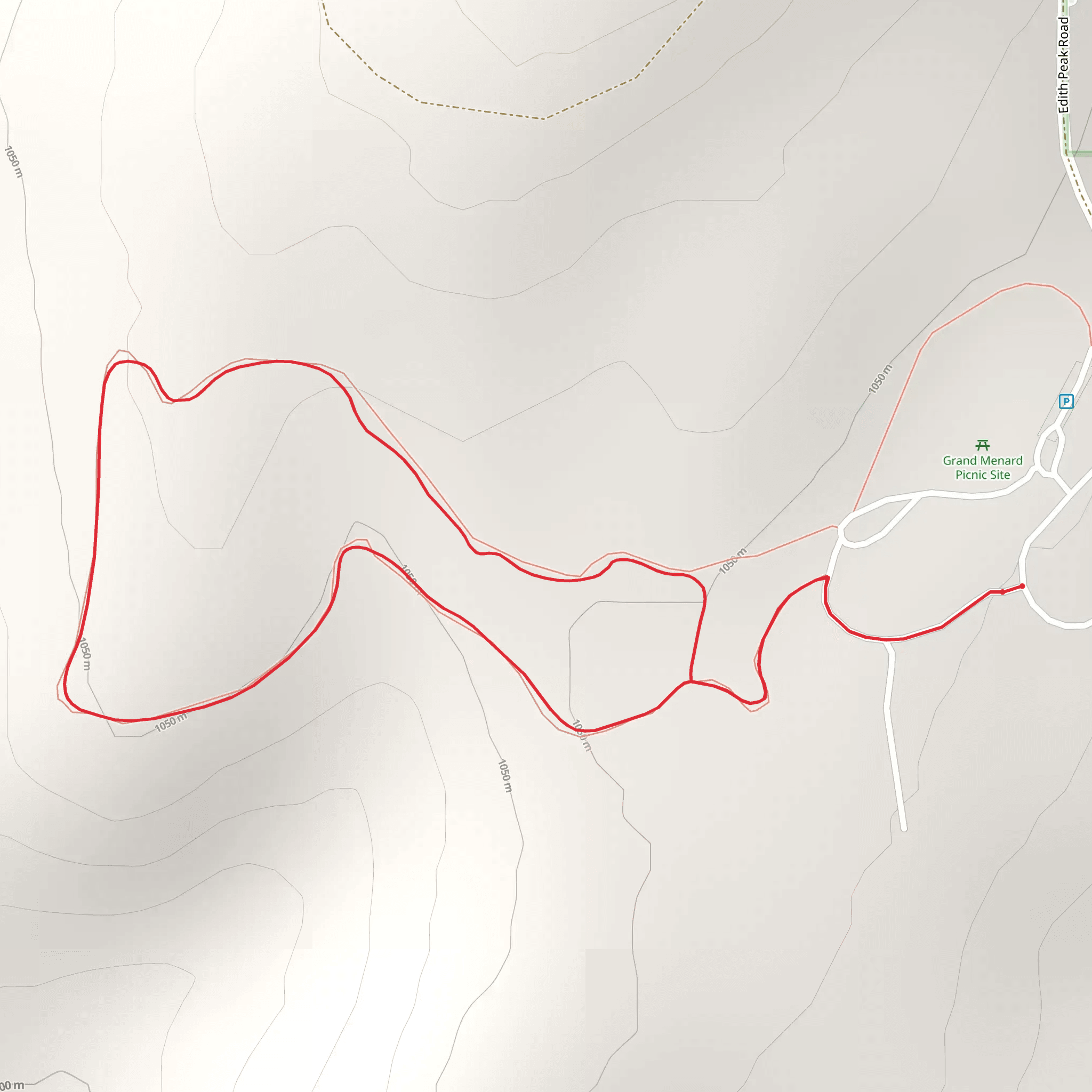 Grand Menard Discovery Trail mobile static map