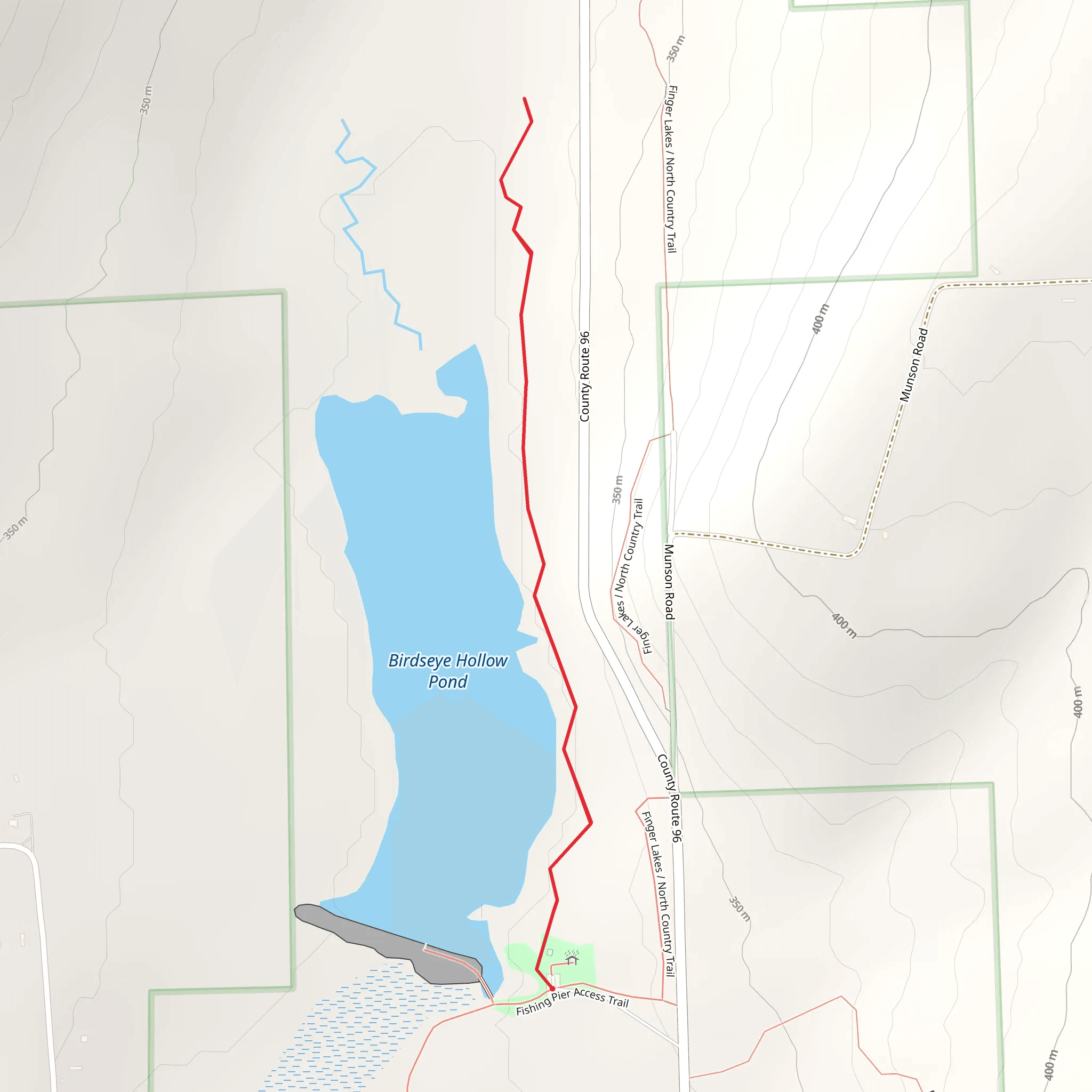 Birdseye Hollow Park mobile static map