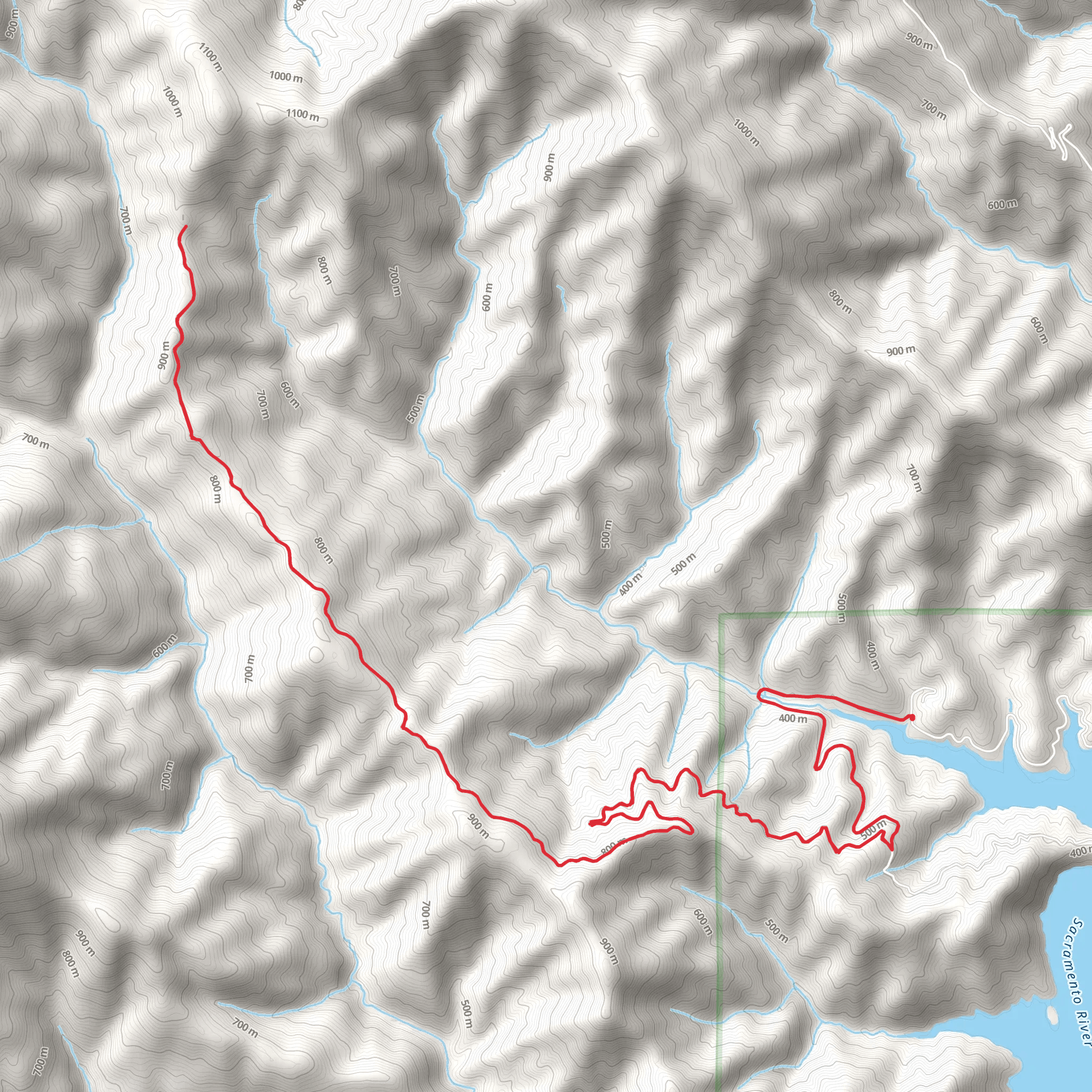 Road N7601 - Lakeshore Drive mobile static map