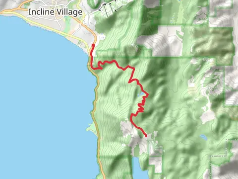 Twin Lakes and Tahoe Rim Trail - Tahoe Boulevard