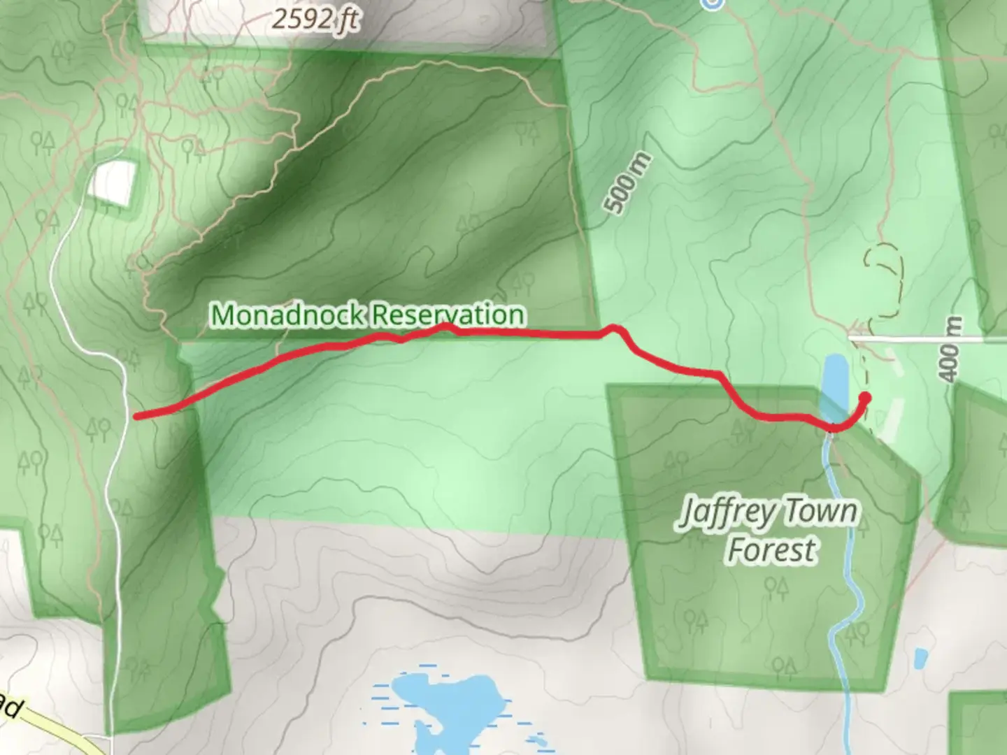 An image depicting the trail Parker Trail and its surrounding area.