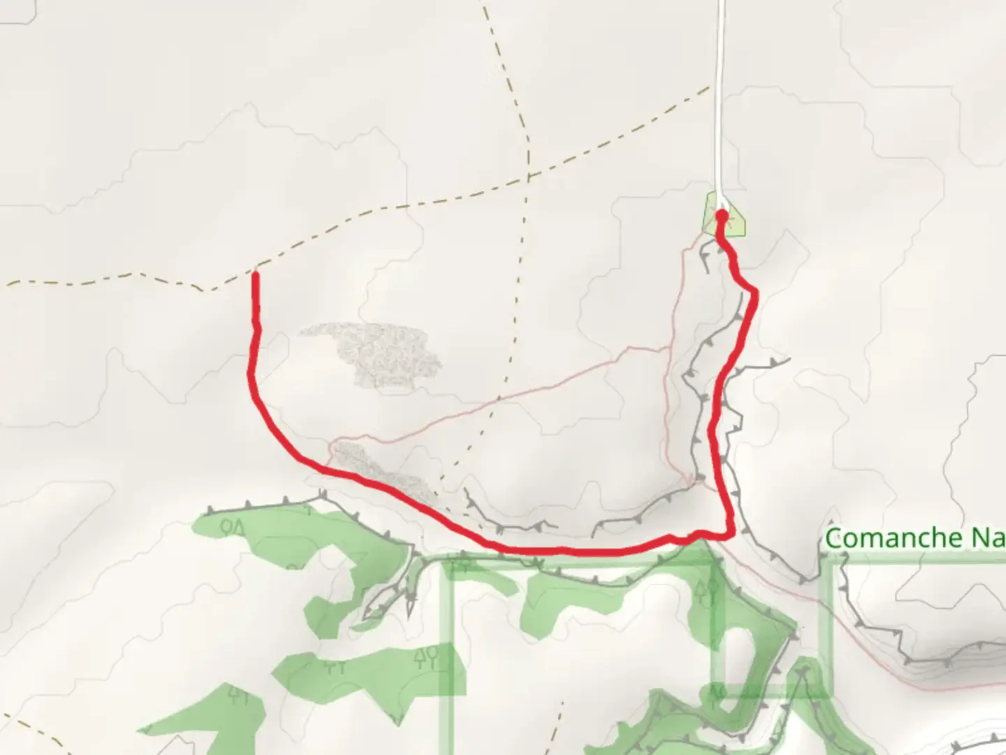An image depicting the trail Prairie Trail and its surrounding area.
