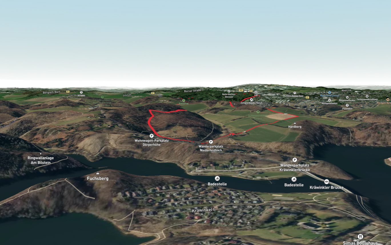 Panzertalsperre and Dorperhohe Loop