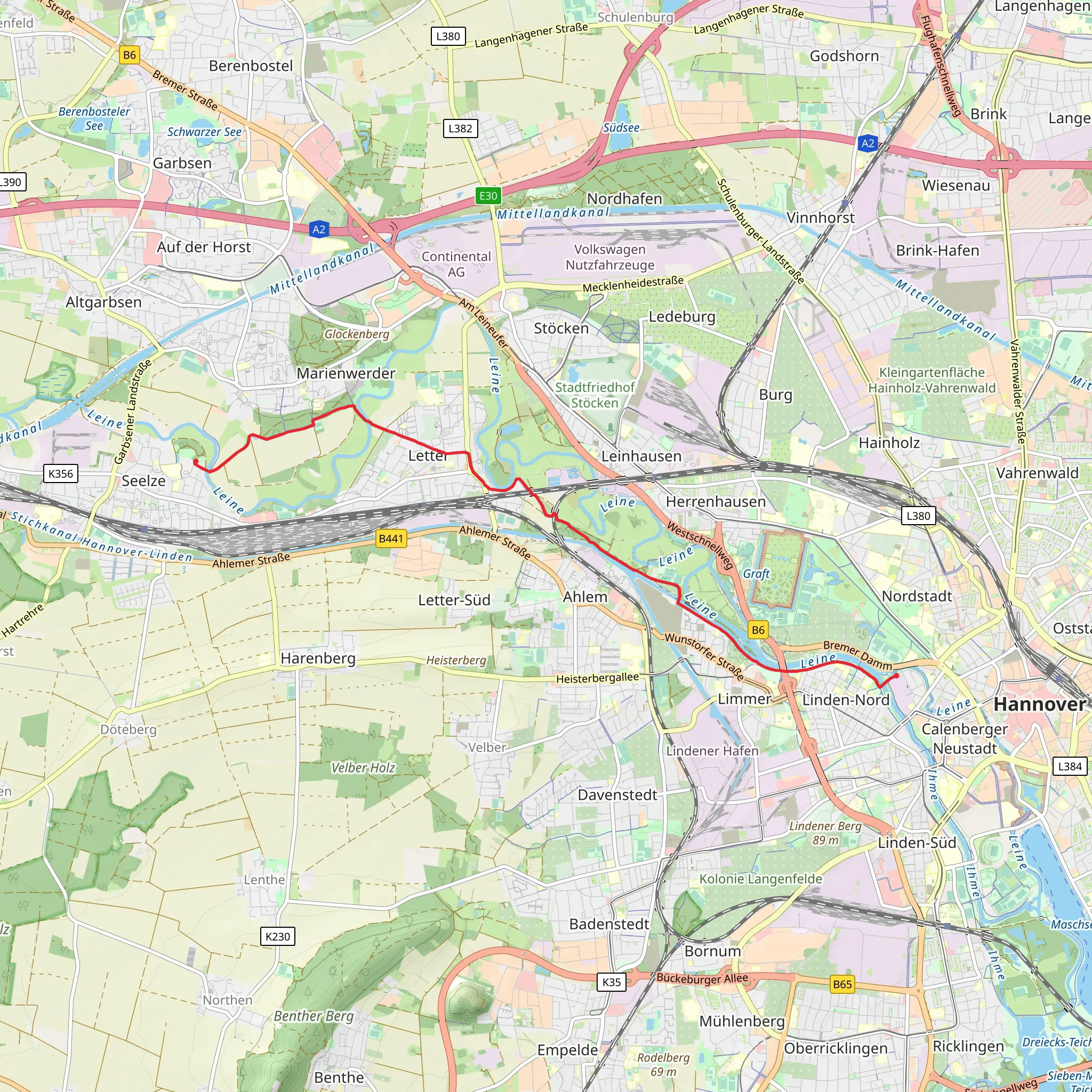 Zur Schwanenburg mobile static map