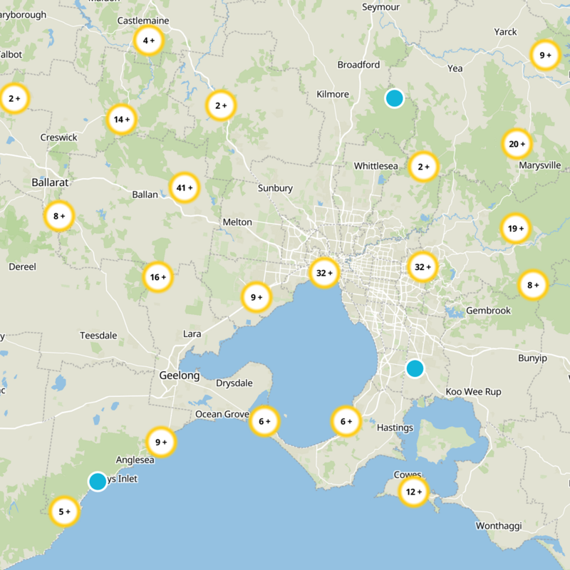 Hobsons Bay Static Map