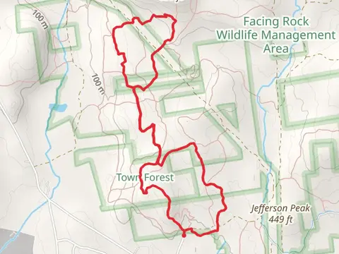 Town Forest Loop from Bridle Road