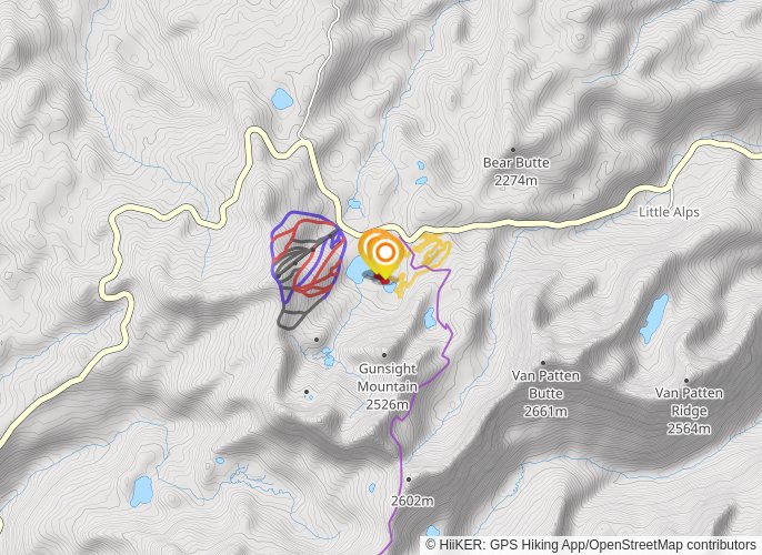 Lilly Pad Lake mobile static map