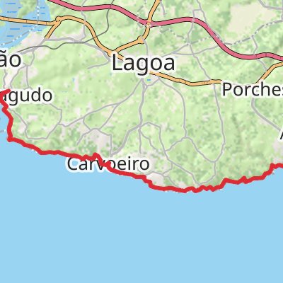 Algarve Coast Golden South-West 4-Day Moderate Tour (Hillwalk Tours) mobile static map