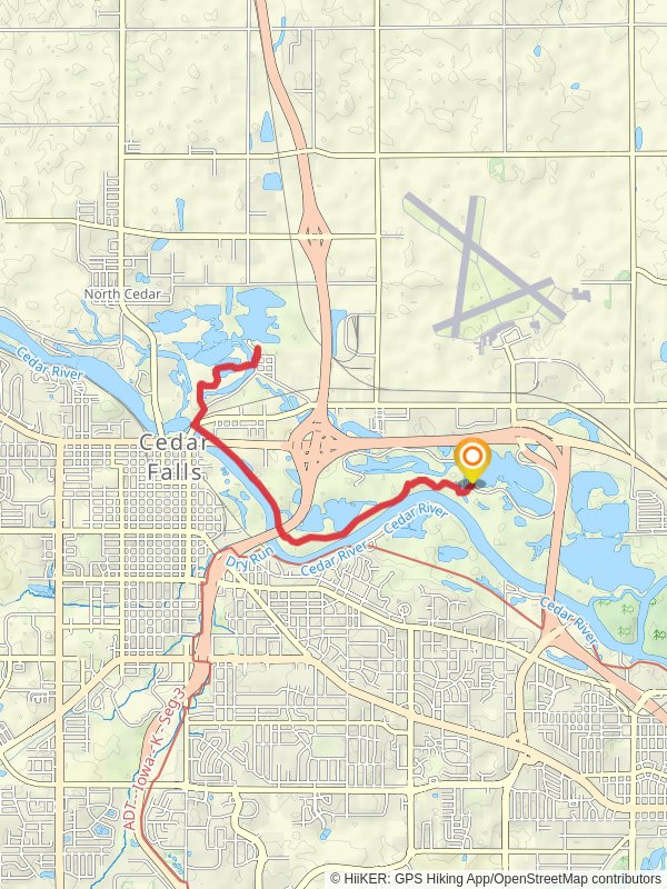 Cedar Valley Lakes Trail - George Wyth Lake