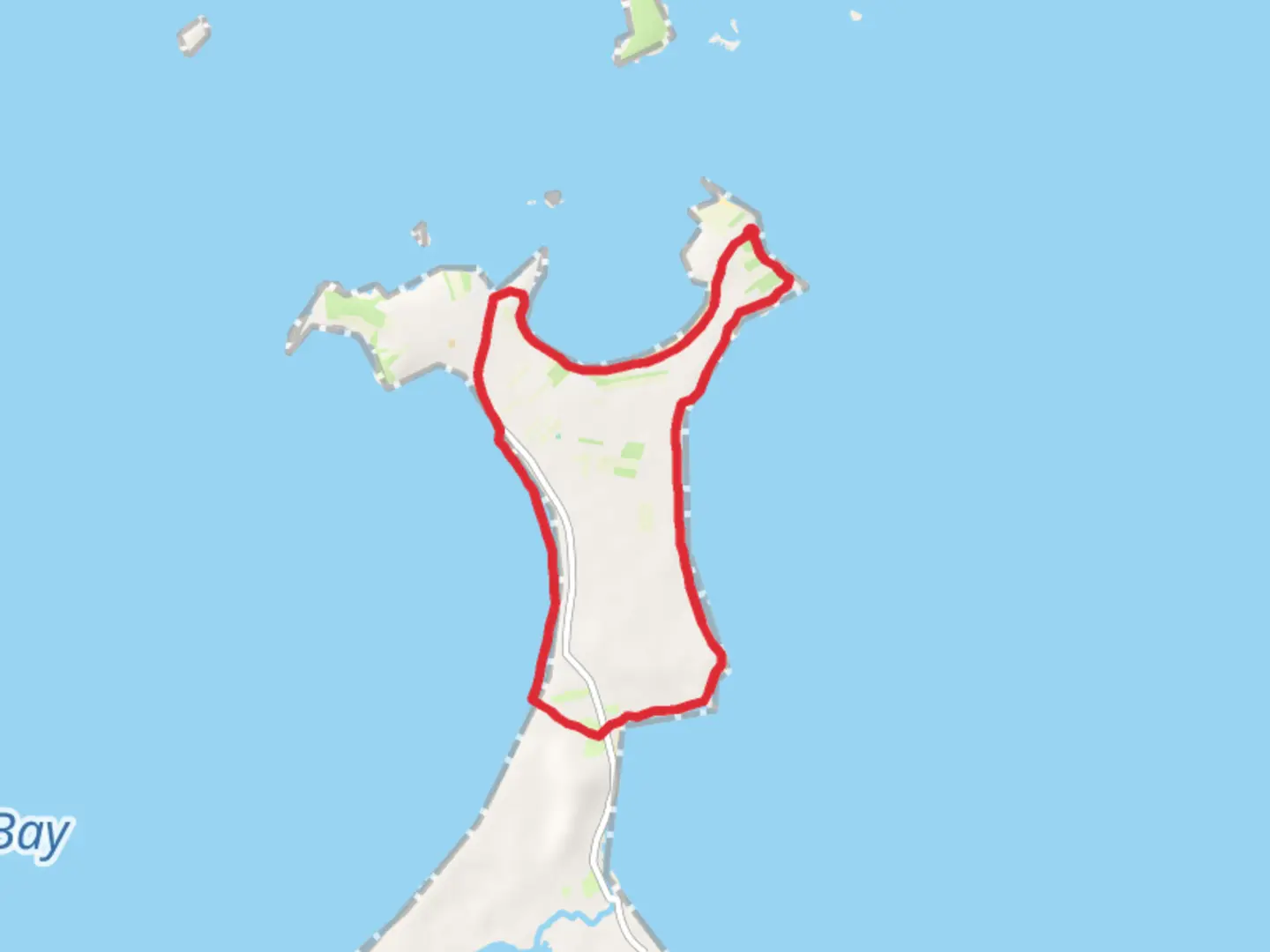 An image depicting the trail Maharees - The Dingle Way and its surrounding area.