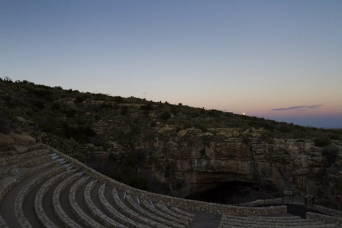 An image depicting the trail Old Guano Trail to White's City and its surrounding area.