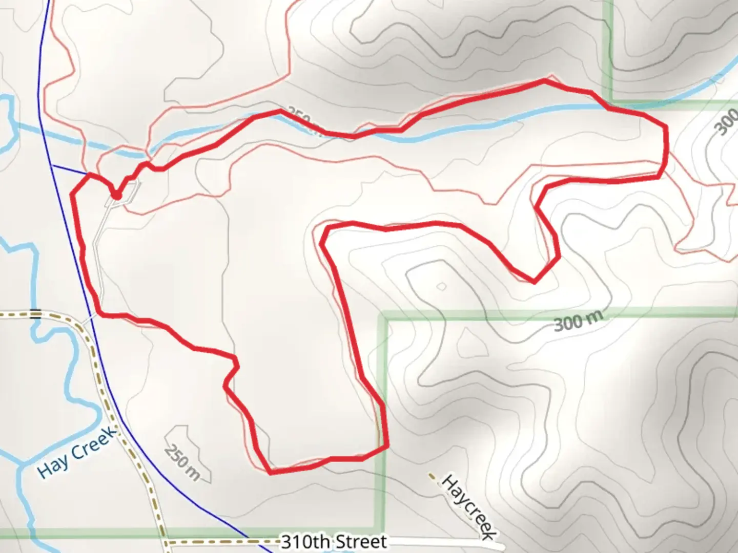 An image depicting the trail Cross Country Loop Trail and its surrounding area.