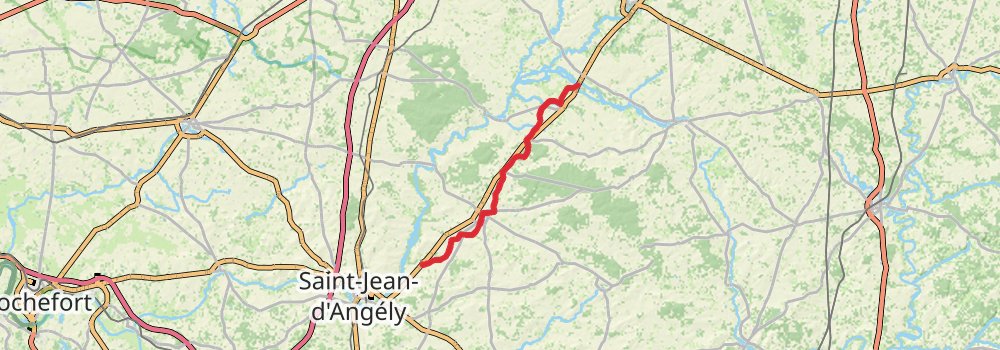 GR 655 Via Turonensis stage 50 Map