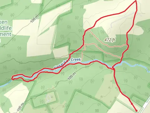 Double Bank Trailand Hedgerow Trail - Red 1 - Loop