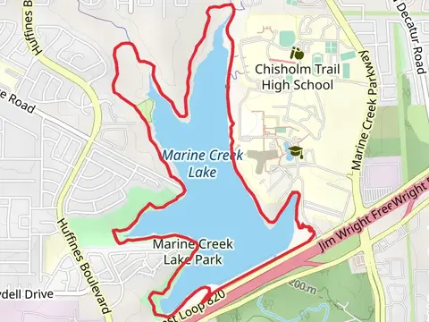 Marine Creek Lake Loop