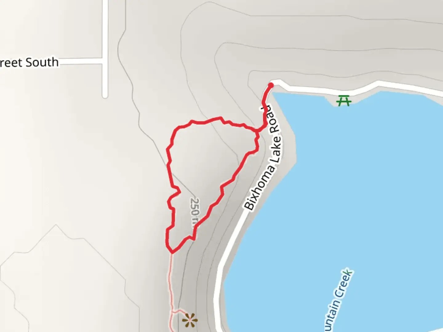 An image depicting the trail Ichabod Crane Loop Trail and its surrounding area.