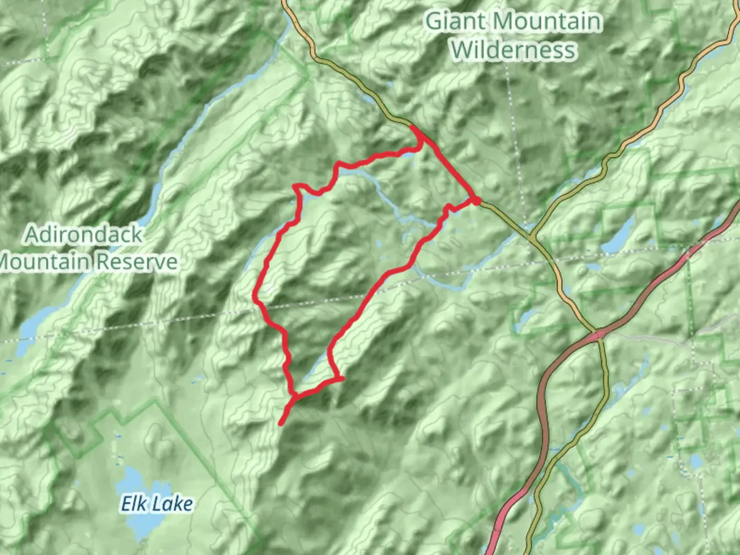 An image depicting the trail Lillypad Pond and Dial Pond Loop Trail and its surrounding area.
