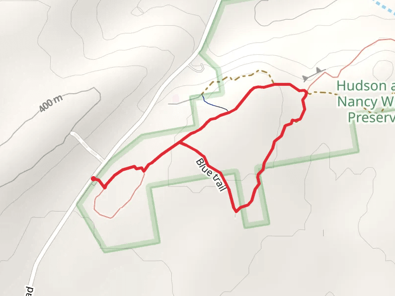Maple Lane White, Yellow and Blue Loop