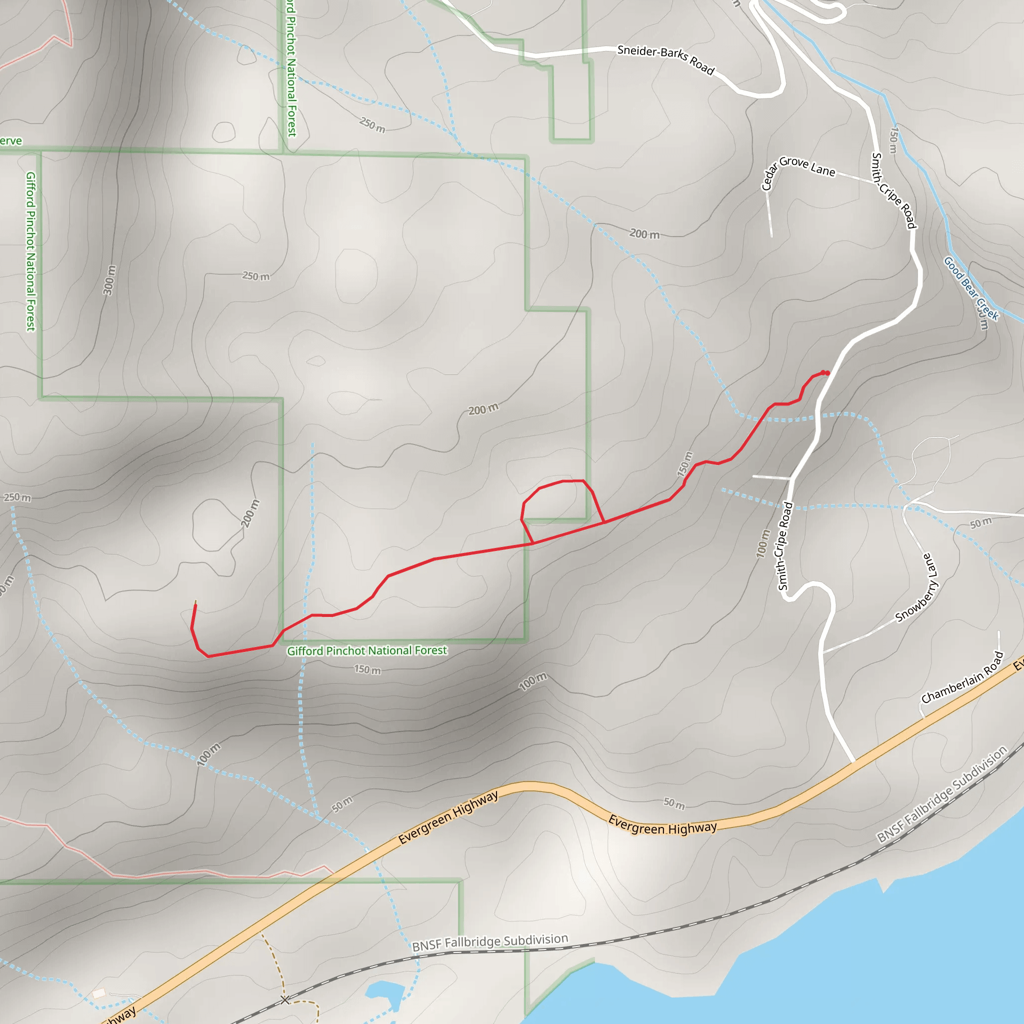 Barrow Pit mobile static map