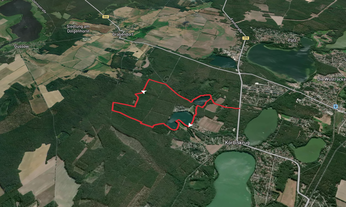 Kleiner Tonteich and Großer Tonteich Loop