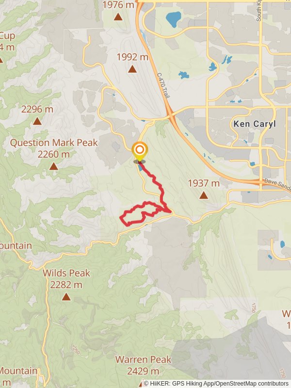 Swallow Trail and Grazing Elk Trail