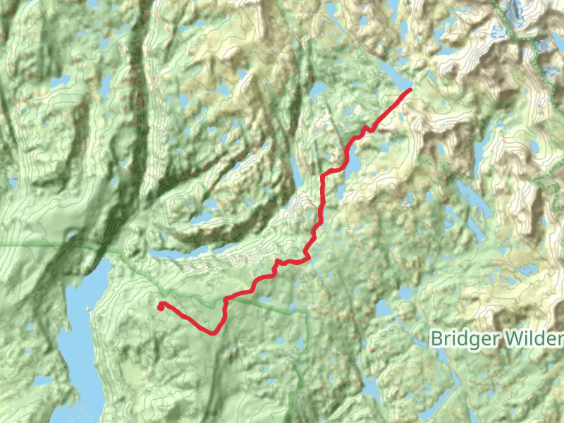Island Lake and Seneca Lake via Pole Creek Trail