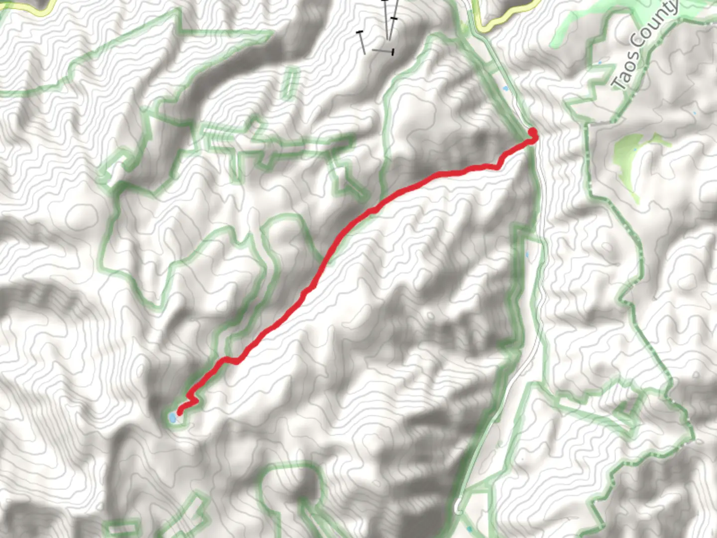 An image depicting the trail Goose Lake via Goose Creek Trail and its surrounding area.