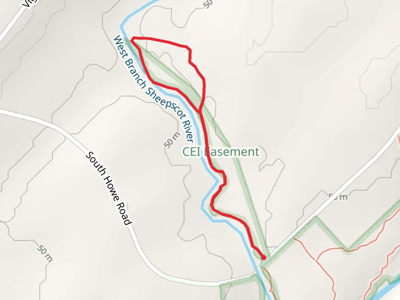 West Branch Sheepscot River Loop