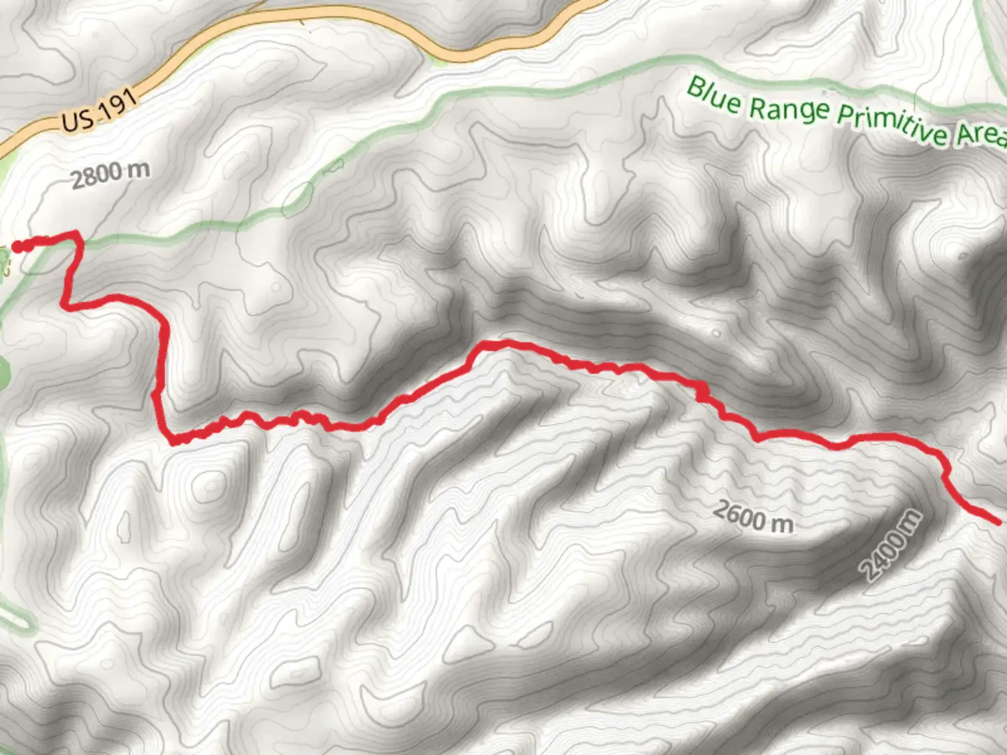 An image depicting the trail Upper Grant Trail via Steeple Trail and its surrounding area.
