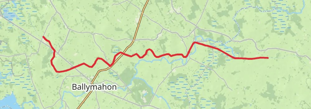 Royal Canal Way stage 6 Map