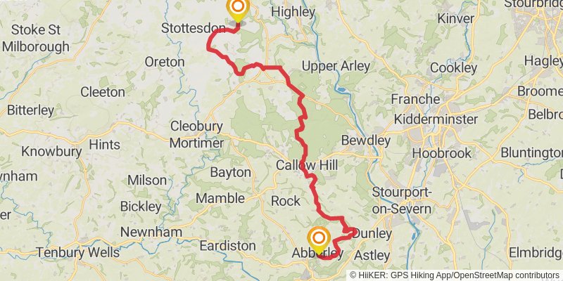 Sabrina Way stage 8 Map