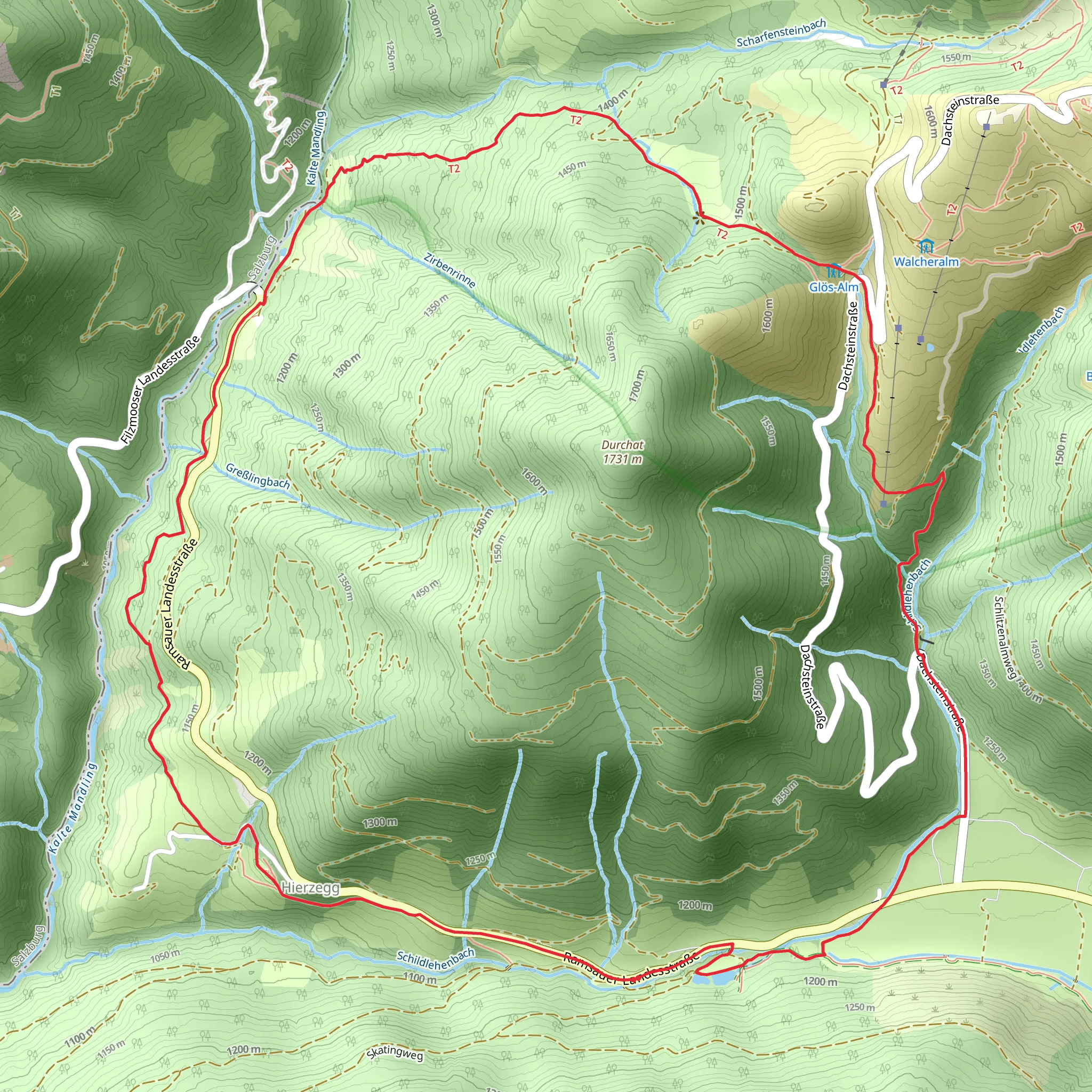 Duregg Loop Trail mobile static map