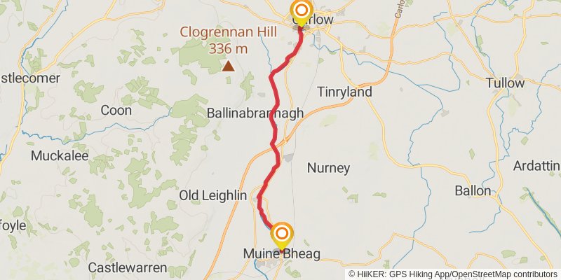 Barrow Way stage 4 Map