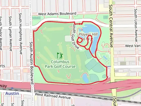 Columbus Park Golf Course Loop