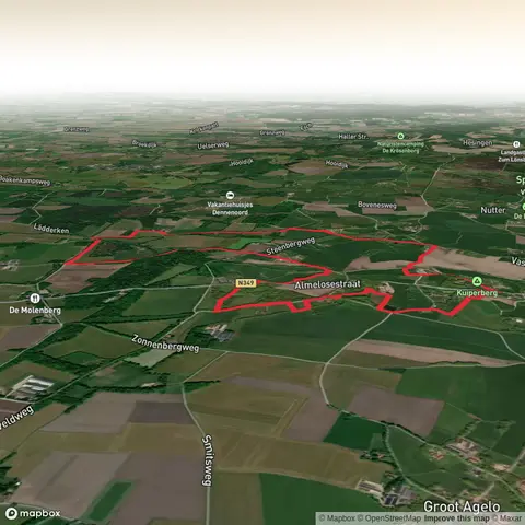 Hazeberg and Kuiperberg via Stuwwal Route and Hillingenpad