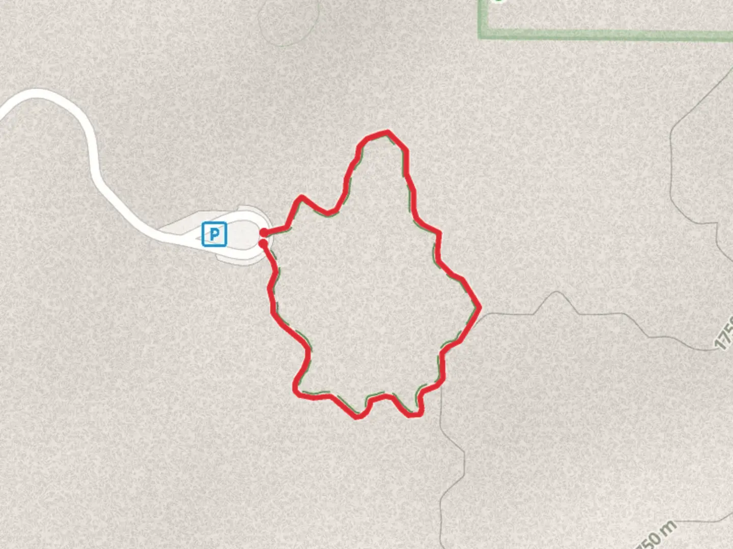 An image depicting the trail Devils Orchard Nature Loop Trail and its surrounding area.