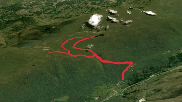 Baker Peak and Griffith Lake via Lake Trail