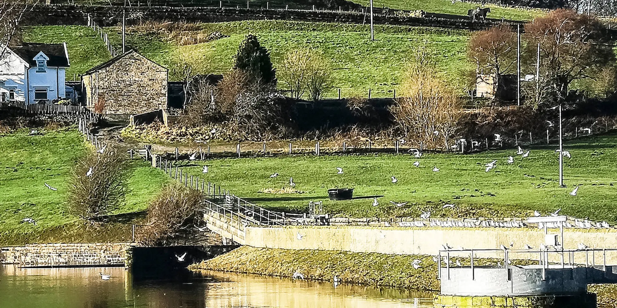 An image depicting the trail Cullingworth Circular and its surrounding area.