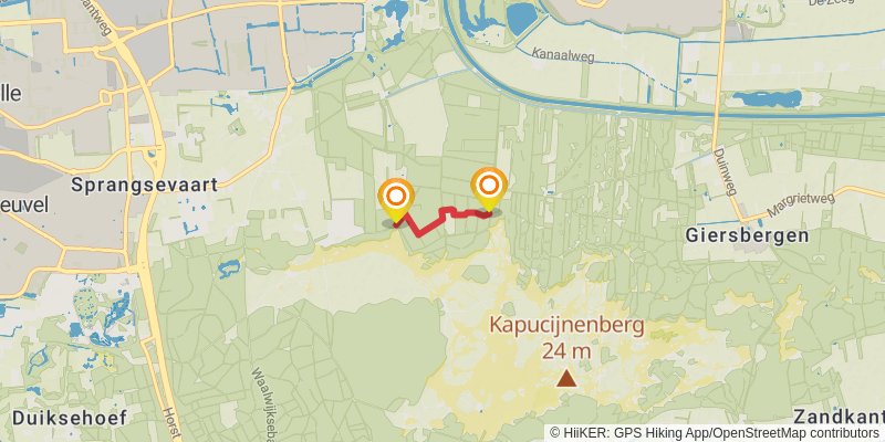 Hertogenpad alt 2 Map