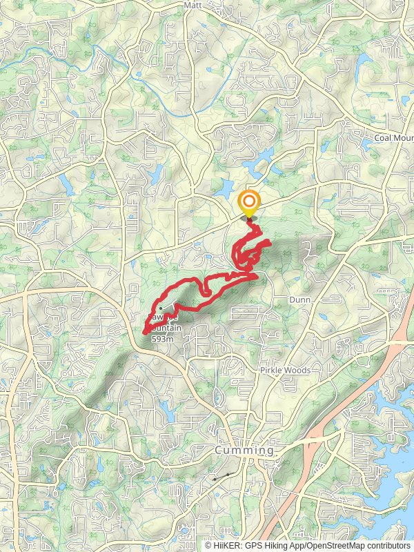 Ridgeline, Mountainside and Indian Seats Loop Trail